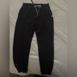 Vuori Black Heather Performance Joggers